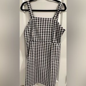 SHEIN black and white mini dress